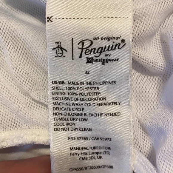 Original Penguin Swim Trunks Size 32 Waist - Picture 3 of 3